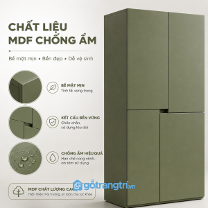 Chất liệu bền đẹp cho nhu cầu sử dụng lâu dài