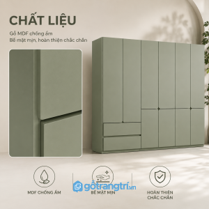 Chất liệu bền đẹp đáp ứng nhu cầu sử dụng lâu dài