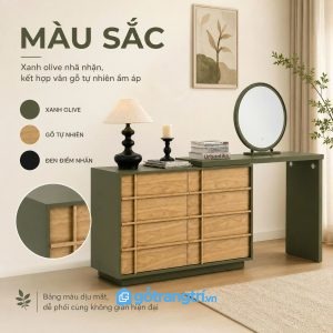 Chất liệu bền đẹp đáp ứng nhu cầu sử dụng lâu dài
