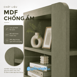 Chất liệu bền đẹp, dễ vệ sinh