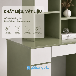 Chất liệu bền đẹp, dễ vệ sinh khi sử dụng hằng ngày