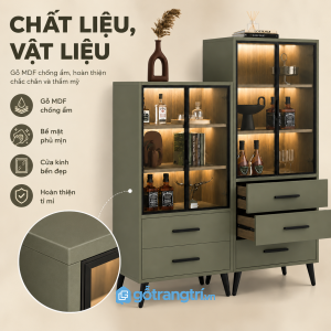 Chất liệu bền đẹp, hoàn thiện cao cấp