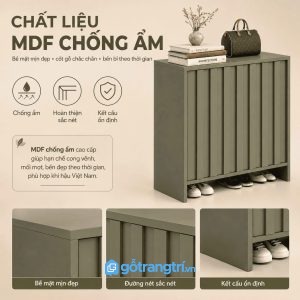 Chất liệu bền đẹp, phù hợp điều kiện sử dụng lâu dài
