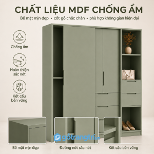 Chất liệu bền đẹp, phù hợp khí hậu Việt Nam
