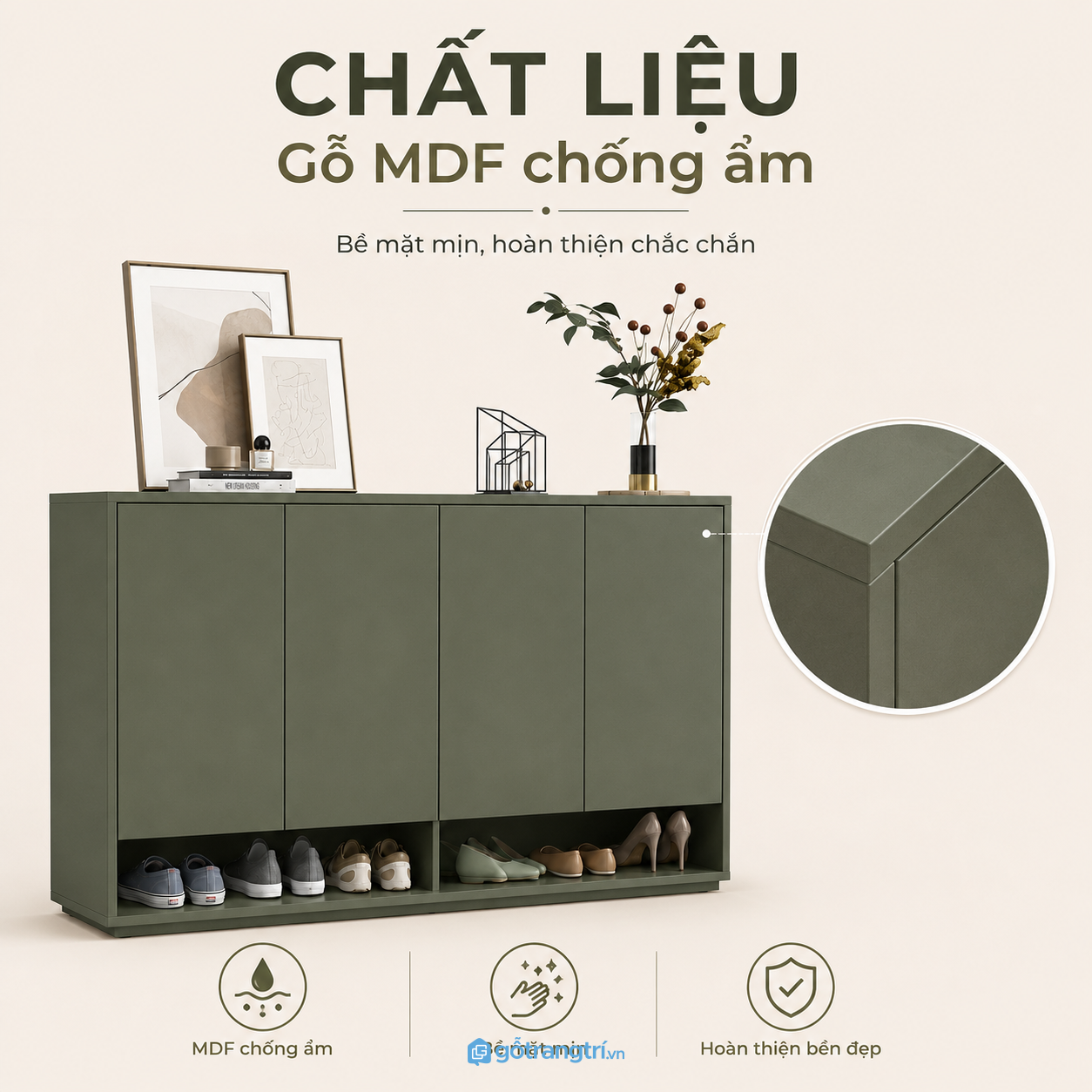 Chất liệu bền đẹp, phù hợp khí hậu Việt Nam Chất liệu bền đẹp, phù hợp khí hậu Việt Nam