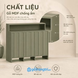 Chất liệu bền đẹp phù hợp sử dụng lâu dài