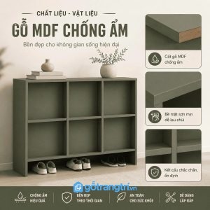 Chất liệu bền đẹp, phù hợp sử dụng lâu dài