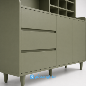 Chất liệu hoàn thiện bền đẹp và dễ vệ sinh