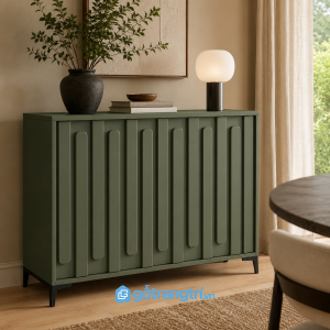 Chi tiết thiết kế Tủ Sideboard Màu Xanh Olive Hiện Đại GHS-5050
