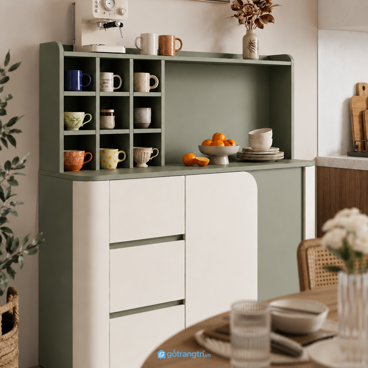 Dễ bố trí trong nhiều khu vực khác nhau