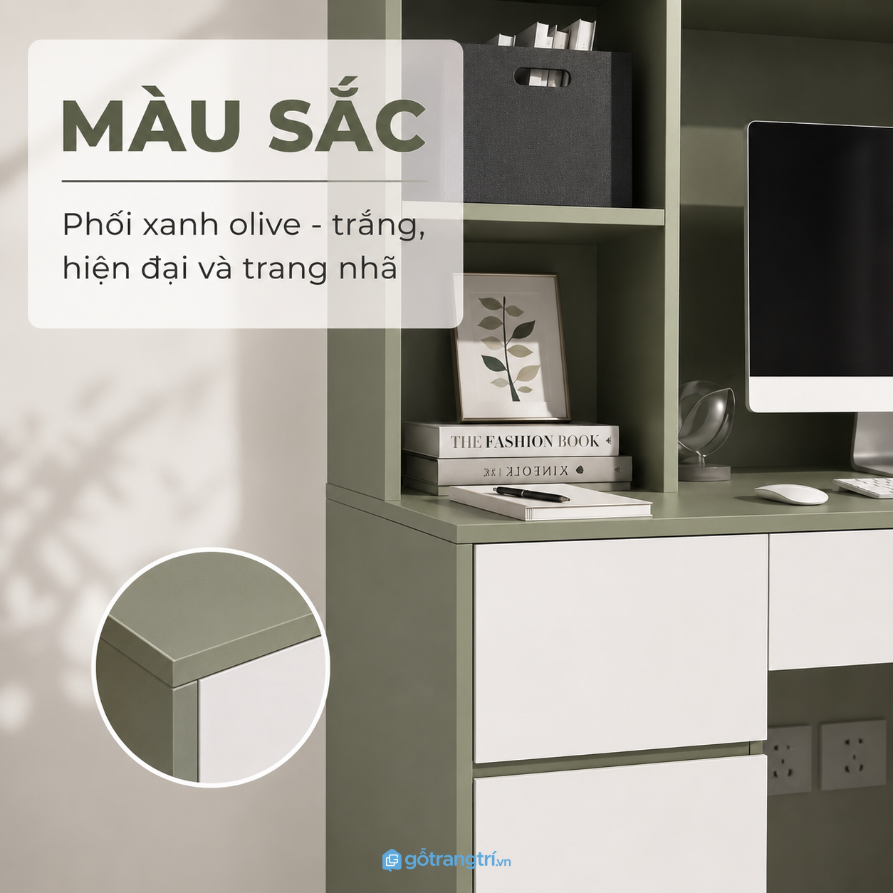 Dễ bố trí trong phòng ngủ, phòng học và góc làm việc Dễ bố trí trong phòng ngủ, phòng học và góc làm việc