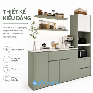 Dễ dàng bố trí trong nhiều không gian