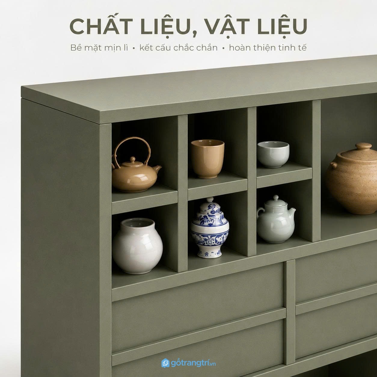 Dễ dàng bố trí trong nhiều không gian nội thất Dễ dàng bố trí trong nhiều không gian nội thất