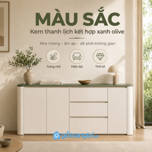 Dễ dàng kết hợp với nhiều phong cách nội thất