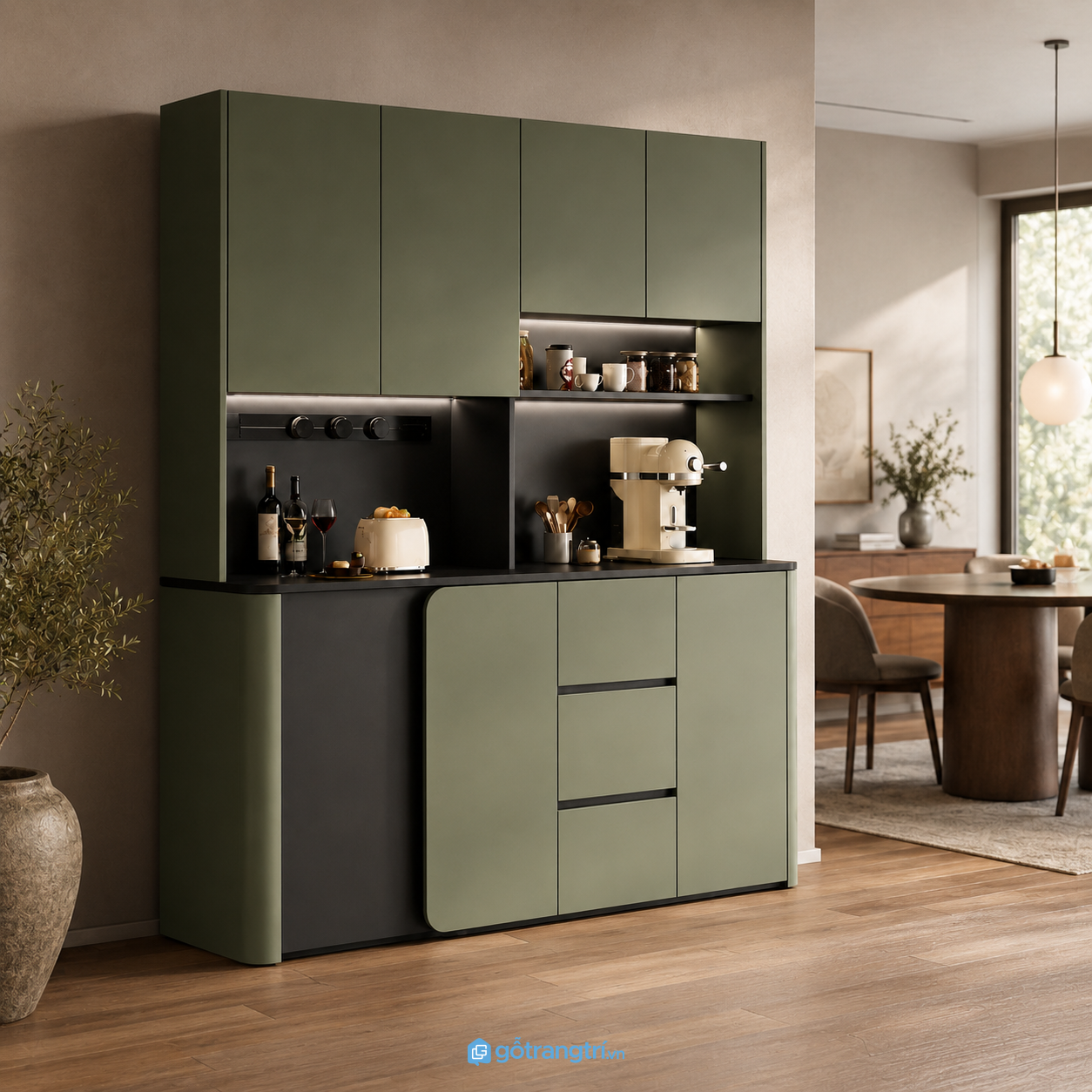Dễ kết hợp với nhiều không gian nội thất
