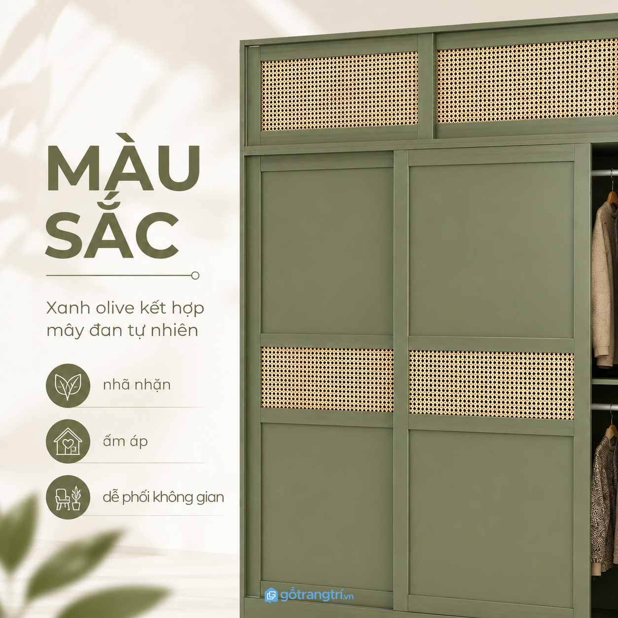 Dễ kết hợp với nhiều phong cách nội thất