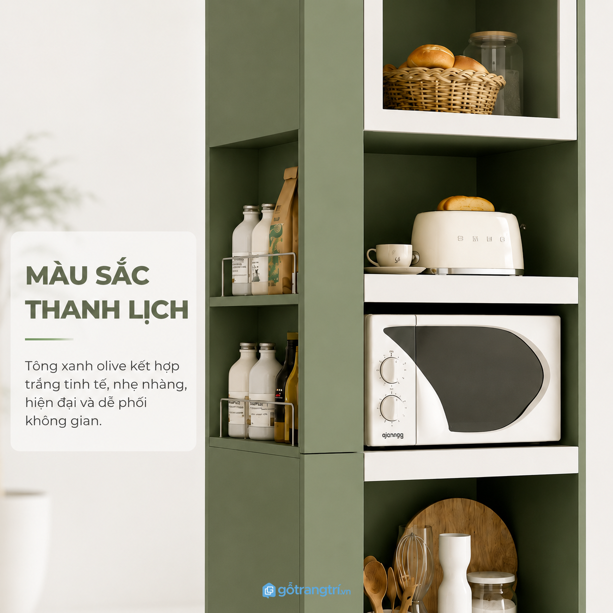 Dễ phối hợp với nhiều không gian nội thất