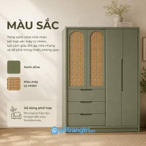 Dễ phối hợp với nhiều không gian nội thất