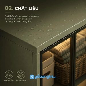 Dễ phối hợp với nhiều món nội thất phòng ngủ