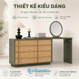Dễ phối hợp với nhiều phong cách nội thất
