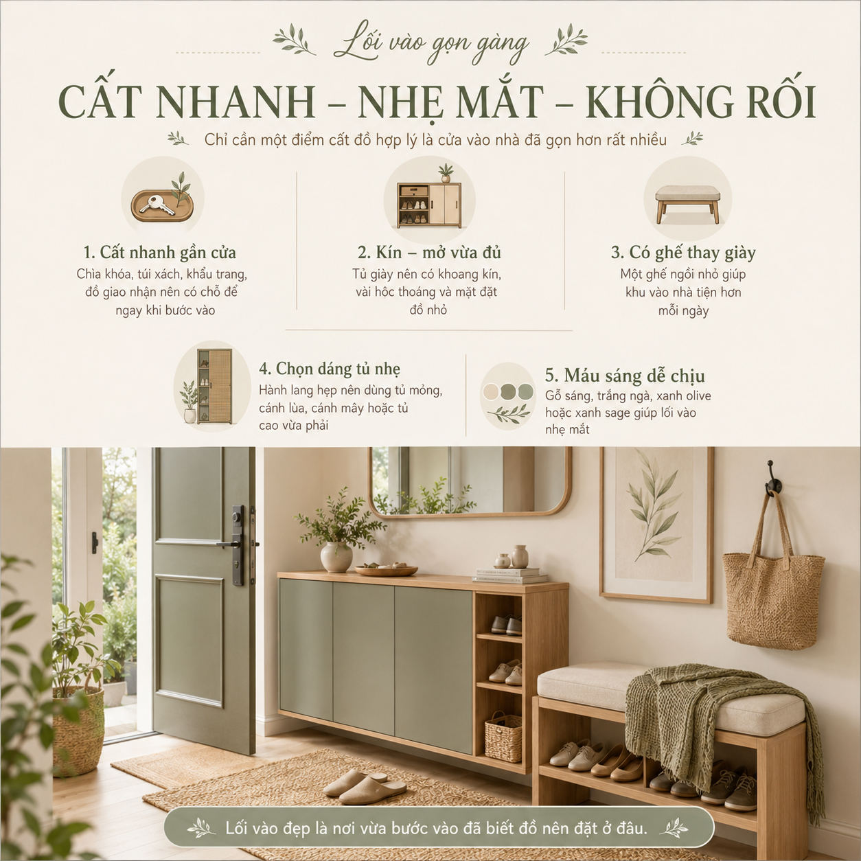 Nhà đẹp đa công năng: bố trí nội thất sao cho gọn, đẹp và dễ sống?