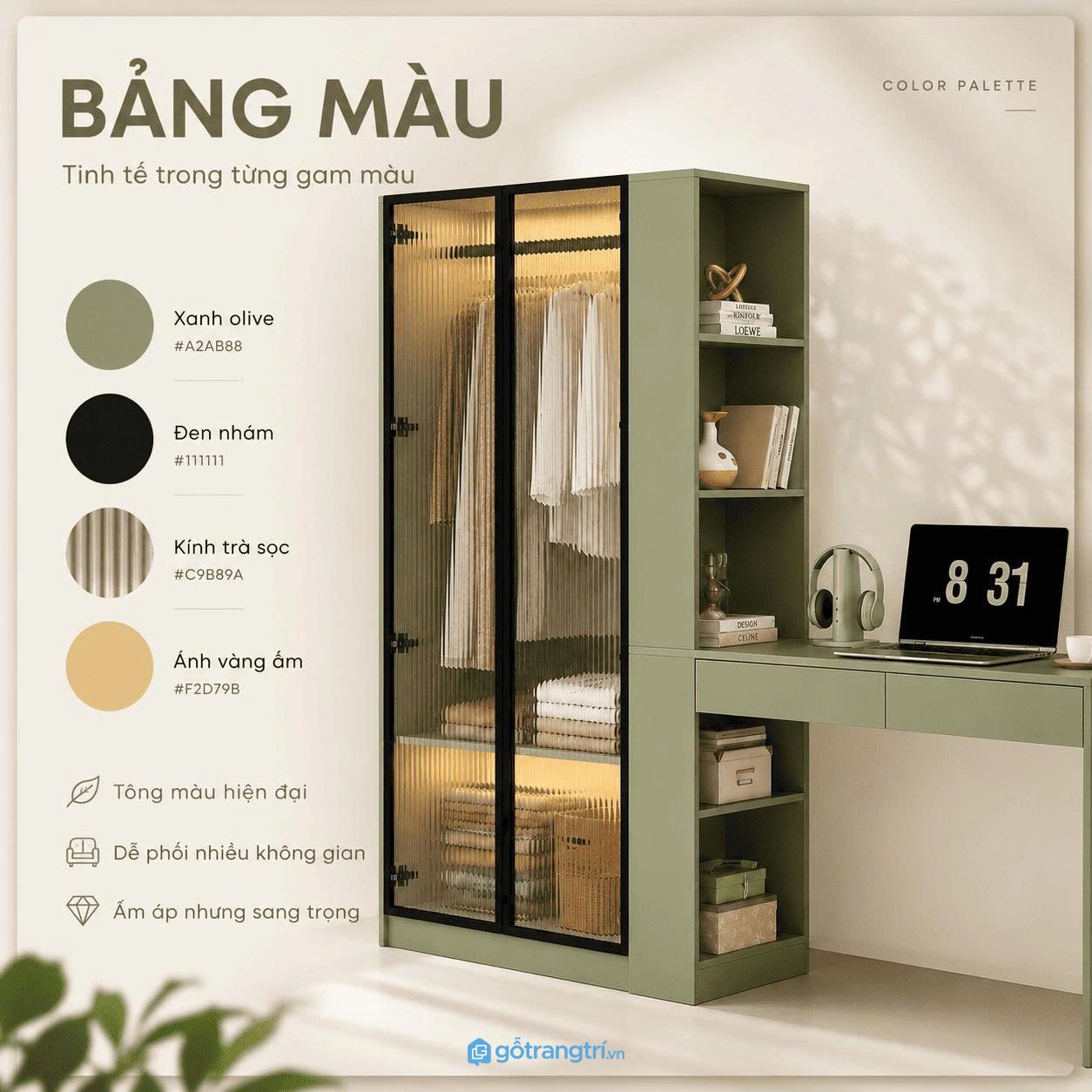 Giải pháp tối ưu cho căn hộ và phòng ngủ nhỏ