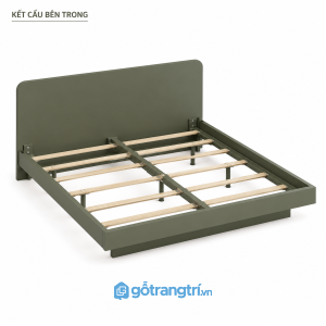 Giường Ngủ Màu Xanh Olive Hiện Đại 1m8 GHS-9007 - hình ảnh thực tế 1