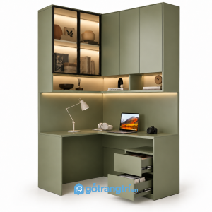 Hệ lưu trữ lớn giúp không gian luôn gọn gàng