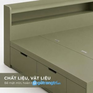 Hệ lưu trữ lớn giúp phòng ngủ luôn gọn gàng