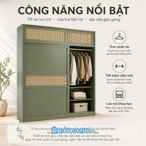 Hệ lưu trữ rộng rãi đáp ứng nhu cầu sử dụng