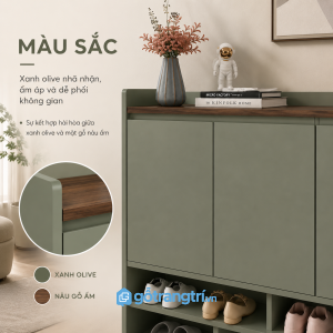 Kết hợp lưu trữ và trang trí tiện lợi