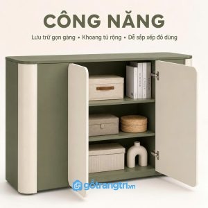 Không gian lưu trữ gọn gàng cho nhiều nhu cầu