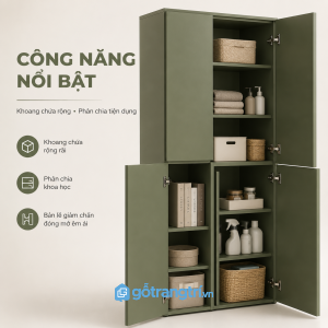Không gian lưu trữ rộng rãi và khoa học