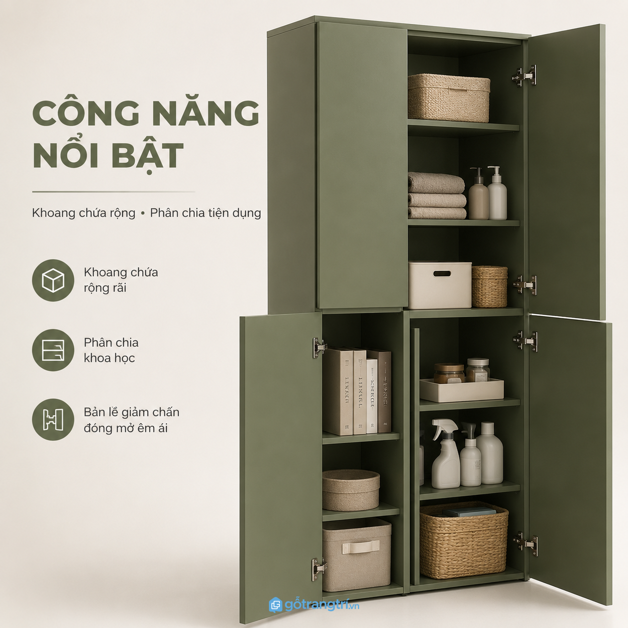 Không gian lưu trữ rộng rãi và khoa học Không gian lưu trữ rộng rãi và khoa học