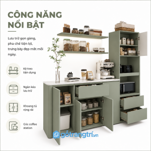 Không gian lưu trữ rộng rãi và khoa học