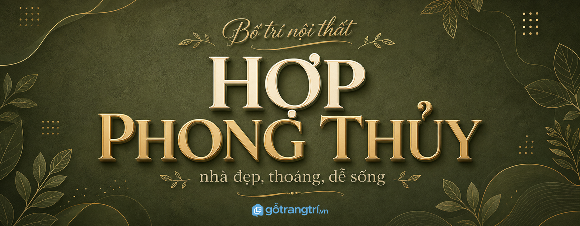 Bố trí nội thất hợp phong thủy: chọn hướng, màu và lối đi sao cho nhà đẹp, thoáng và dễ sống?