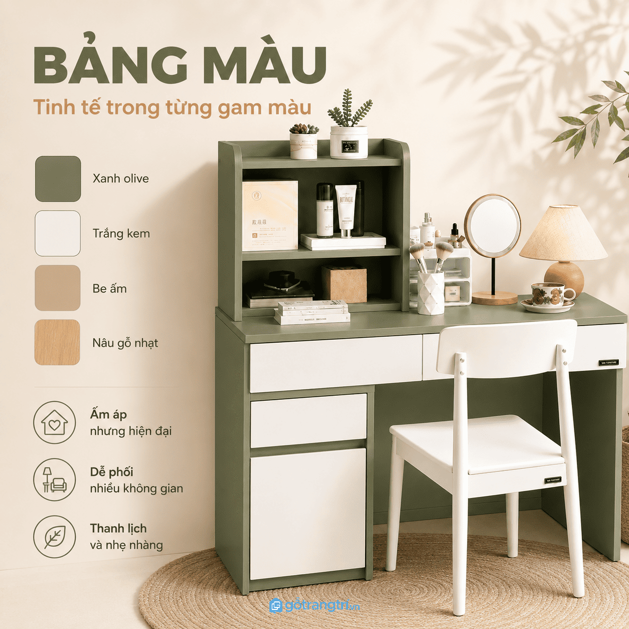 Phù hợp nhiều nhu cầu sử dụng trong một sản phẩm