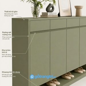 Phù hợp với nhiều không gian sống hiện đại