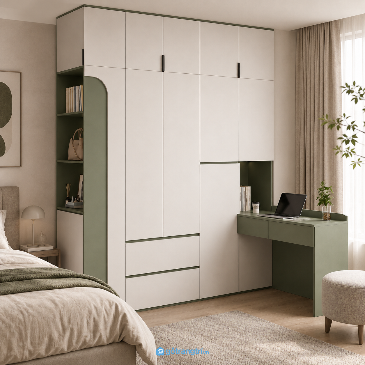Phù hợp với nhiều phong cách phòng ngủ hiện đại