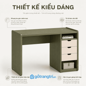 Thiết kế hiện đại phù hợp nhiều không gian