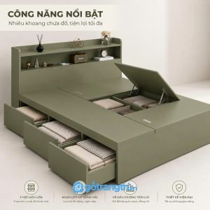 Thiết kế hiện đại phù hợp nhiều không gian phòng ngủ