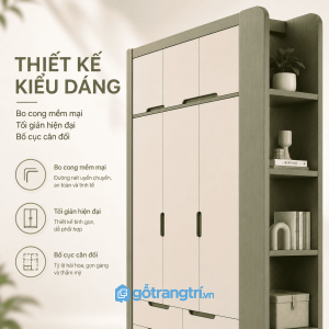 Thiết kế hiện đại phù hợp nhiều không gian phòng ngủ