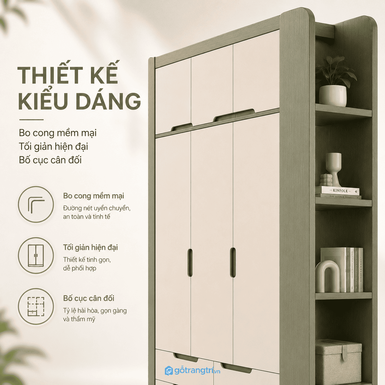 Thiết kế hiện đại phù hợp nhiều không gian phòng ngủ