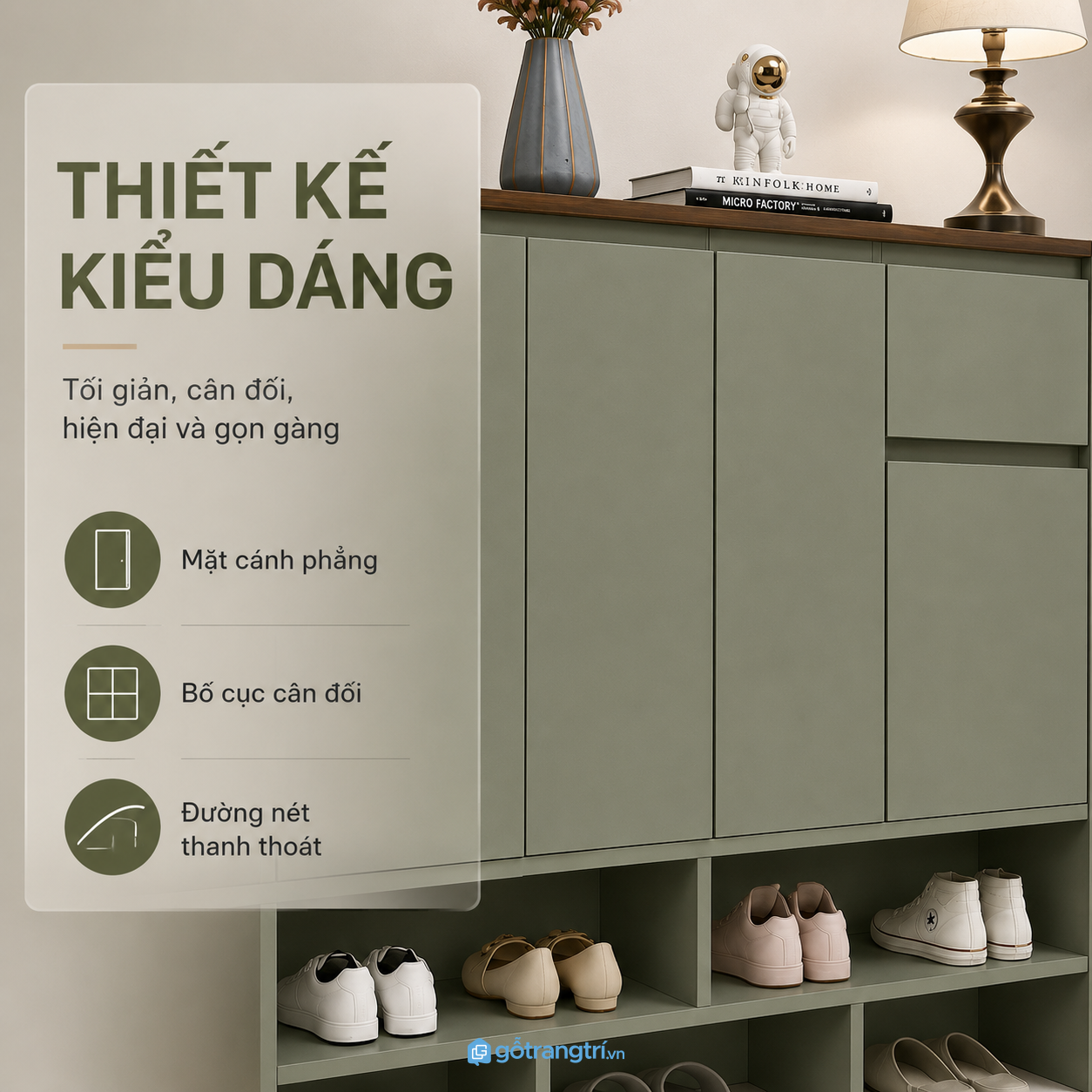 Thiết kế hiện đại phù hợp nhiều không gian sống Thiết kế hiện đại phù hợp nhiều không gian sống