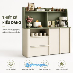 Thiết kế hiện đại phù hợp nhiều phong cách nội thất