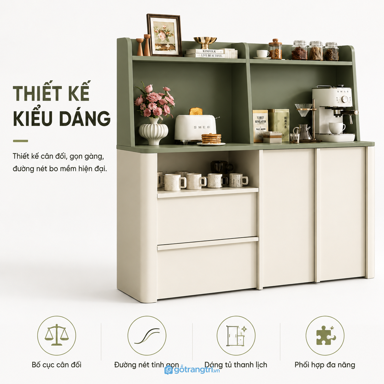 Thiết kế hiện đại phù hợp nhiều phong cách nội thất Thiết kế hiện đại phù hợp nhiều phong cách nội thất