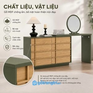 Thiết kế hiện đại tạo điểm nhấn cho không gian phòng ngủ