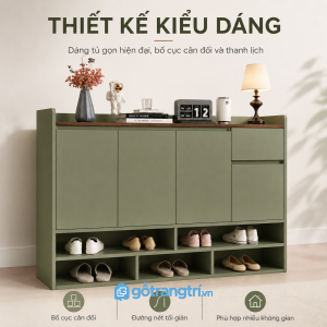 Thiết kế hiện đại, tối giản nhưng vẫn nổi bật