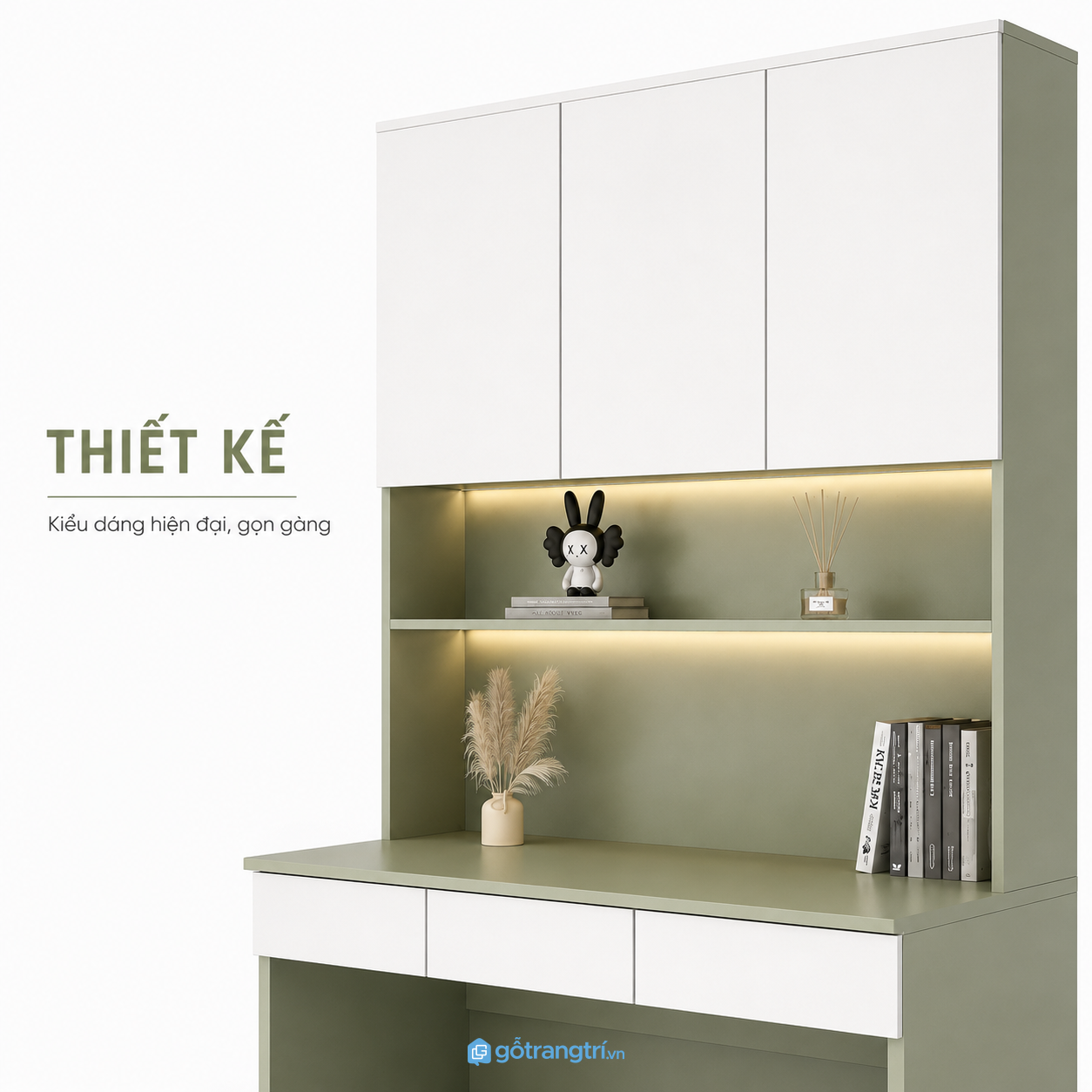 Thiết kế hiện đại tối ưu không gian sử dụng