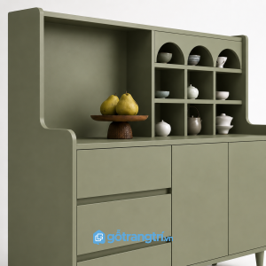 Thiết kế hiện đại với các đường cong mềm mại